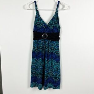 Candies Y2K Fairy Bejeweled Midi Dress BabyDoll Vintage